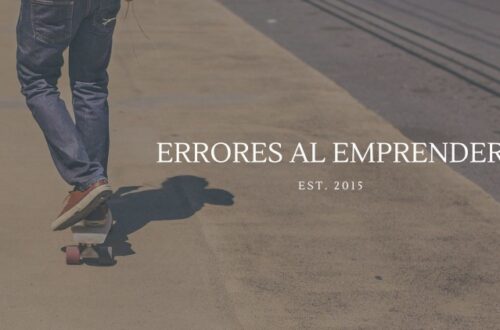 3 errores al emprender